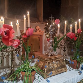 Altar of Repose Maunday Thursday