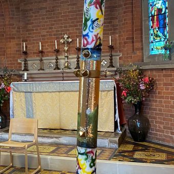 HT Paschal Candle